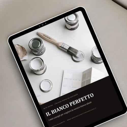Mini guida Il Bianco Perfetto – come scegliere la vernice bianca, collana Pensa da Designer